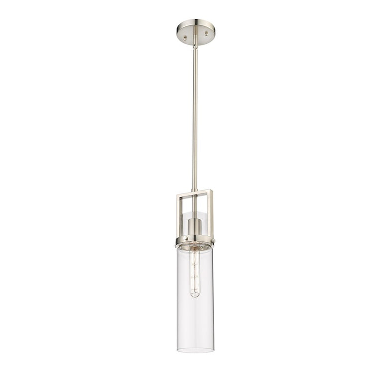 Innovations Utopia 1 Lt 15" Stem Pendant, SN/Clear