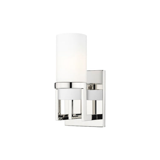 Innovations Utopia 1 Lt 8" Wall Sconce, PN/White