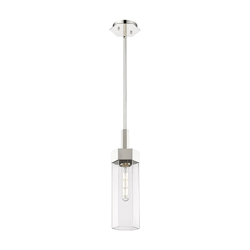 Innovations Claverack 1 Lt 14" Stem Pendant, PN/Clear