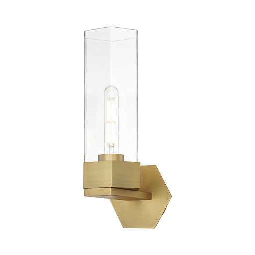 Innovations Claverack 1 Lt 14" Wall Sconce, BB/Clear