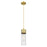 Innovations Bolivar 5" Cord Pendant/12" BB/Clear - 428-1P-BB-G428-12CL