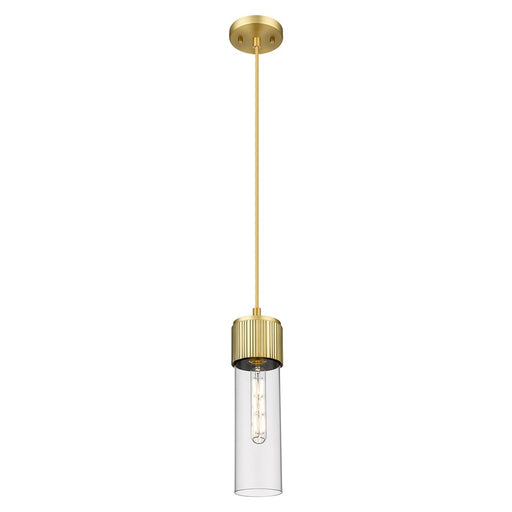 Innovations Bolivar 5" Cord Pendant/12" BB/Clear - 428-1P-BB-G428-12CL