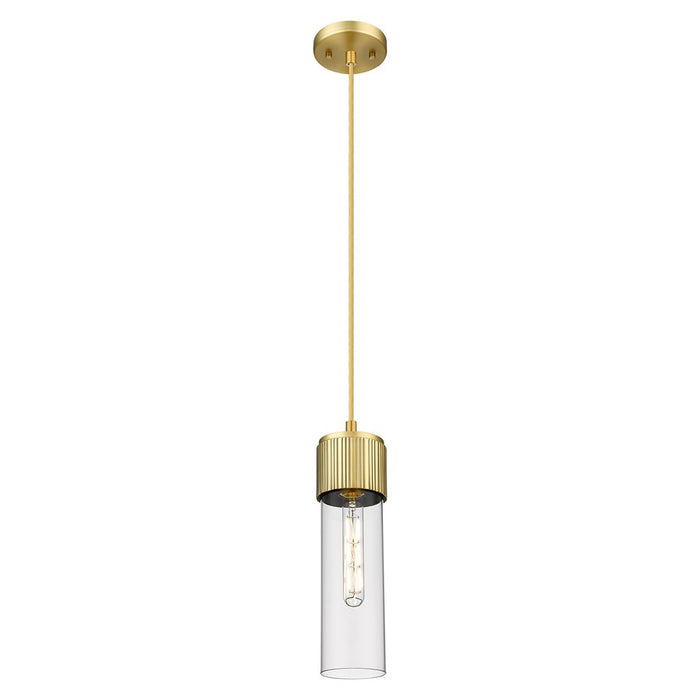 Innovations Bolivar 5" Cord Pendant/12" BB/Clear - 428-1P-BB-G428-12CL