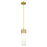 Innovations Bolivar 5" Cord Pendant/12" BB/White - 428-1P-BB-G428-12WH
