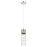 Innovations Bolivar 5" Cord Pendant/12" PN/Clear - 428-1P-PN-G428-12CL