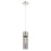 Innovations Bolivar 5" Cord Pendant/12" PN/Smoke - 428-1P-PN-G428-12SM