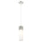Innovations Bolivar 5" Cord Pendant/12" PN/White - 428-1P-PN-G428-12WH