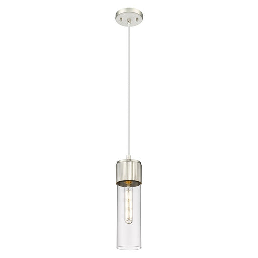 Innovations Bolivar 5" Cord Pendant/12" Satin Nickel/Clear - 428-1P-SN-G428-12CL