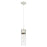 Innovations Bolivar 5" Cord Pendant/12" SN/Seedy - 428-1P-SN-G428-12SDY