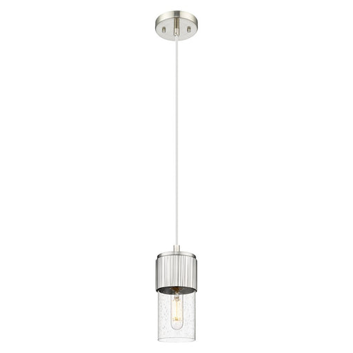 Innovations Bolivar 5" Cord Pendant/7" Satin Nickel/Seedy - 428-1P-SN-G428-7SDY
