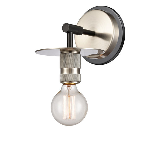 Innovations 10" Aurora 1 Light Wall Sconce, Nickel