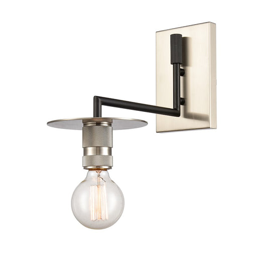 Innovations Aurora 1 Light Wall Sconce, Nickel
