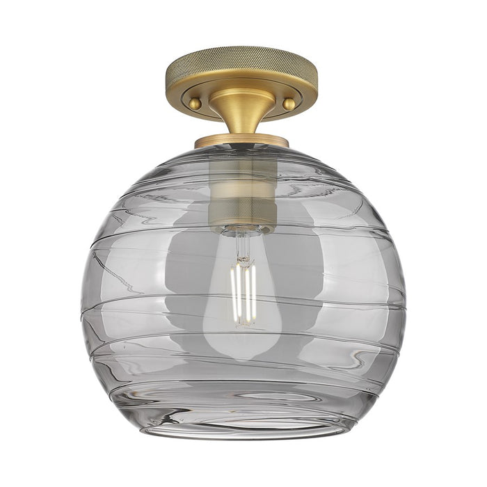 Innovations CP 1Lt 8" Athens DS Flush, BB/SDS - 434-1F-BB-G1213-8SM