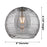 Innovations CP 1Lt 8" Athens DS Flush, Brushed Brass/SDS