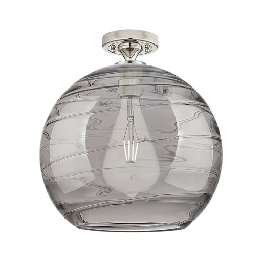 Innovations CP 1Lt 12" Athens DS Flush, PN/SDS - 434-1F-PN-G1213-12SM