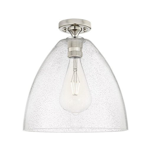 Innovations Crown Point 1Lt 12" Bristol Flush, PN/Seed - 434-1F-PN-GBD-124