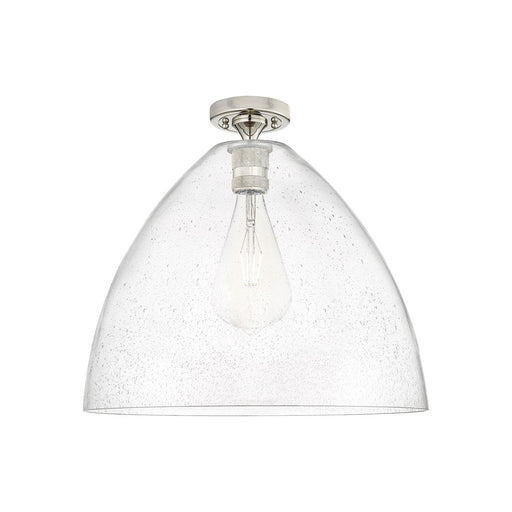 Innovations Crown Point 1Lt 16" Bristol Flush, PN/Seed - 434-1F-PN-GBD-164