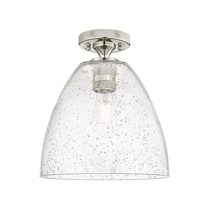 Innovations Crown Point 1Lt 9" Bristol Flush, PN/Seed - 434-1F-PN-GBD-94