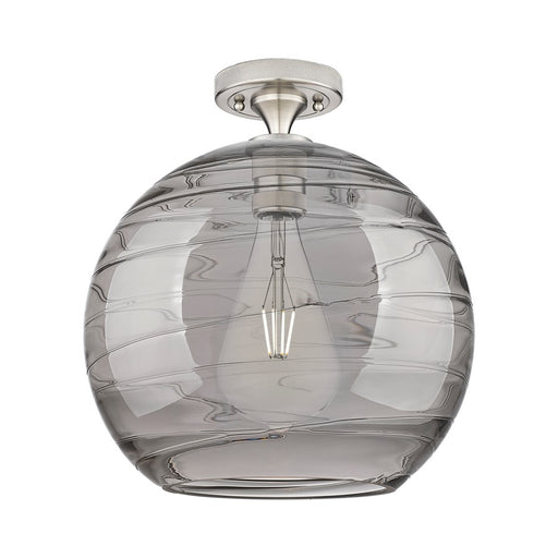 Innovations CP 1Lt 12" Athens DS Flush, SN/SDS - 434-1F-SN-G1213-12SM