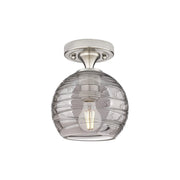 Innovations CP 1Lt 6" Athens DS Flush, SN/SDS - 434-1F-SN-G1213-6SM