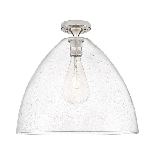 Innovations Crown Point 1Lt 16" Bristol Flush, SN/Seed - 434-1F-SN-GBD-164