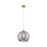 Innovations CP 1Lt 10" Athens DS Cord Pendant, BB/SDS - 434-1P-BB-G1213-10SM