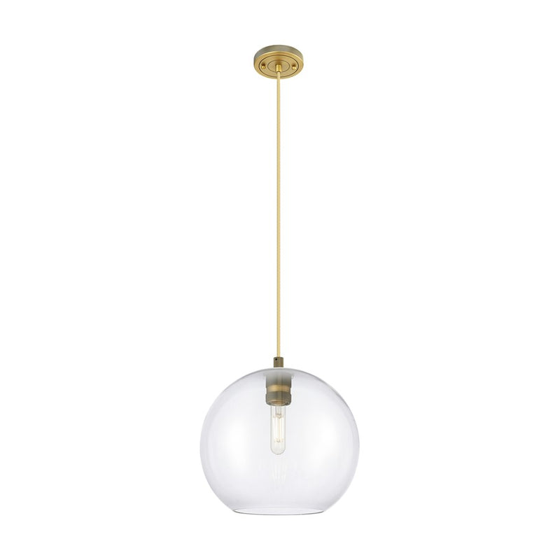 Innovations Crown Point 1Lt 10" Athens Cord Pendant, BB/CL - 434-1P-BB-G122-10