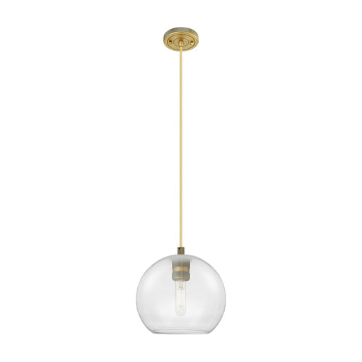 Innovations Crown Point 1Lt 8" Athens Cord Pendant, BB/Clear - 434-1P-BB-G122-8