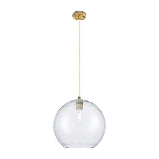 Innovations Crown Point 1Lt 12" Athens Cord Pendant, BB/Seed - 434-1P-BB-G124-12