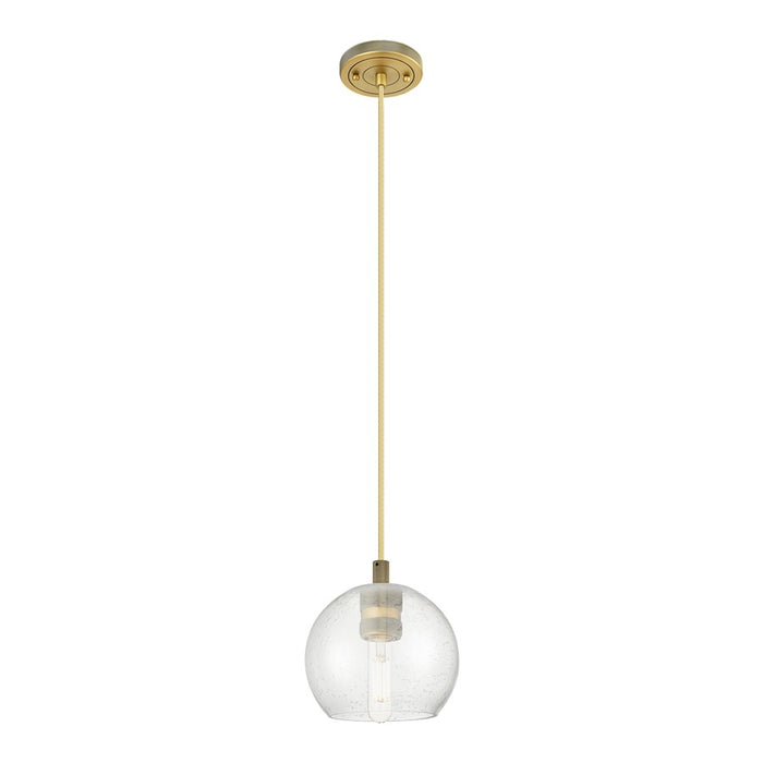 Innovations Crown Point 1Lt 6" Athens Cord Pendant, BB/Seed - 434-1P-BB-G124-6