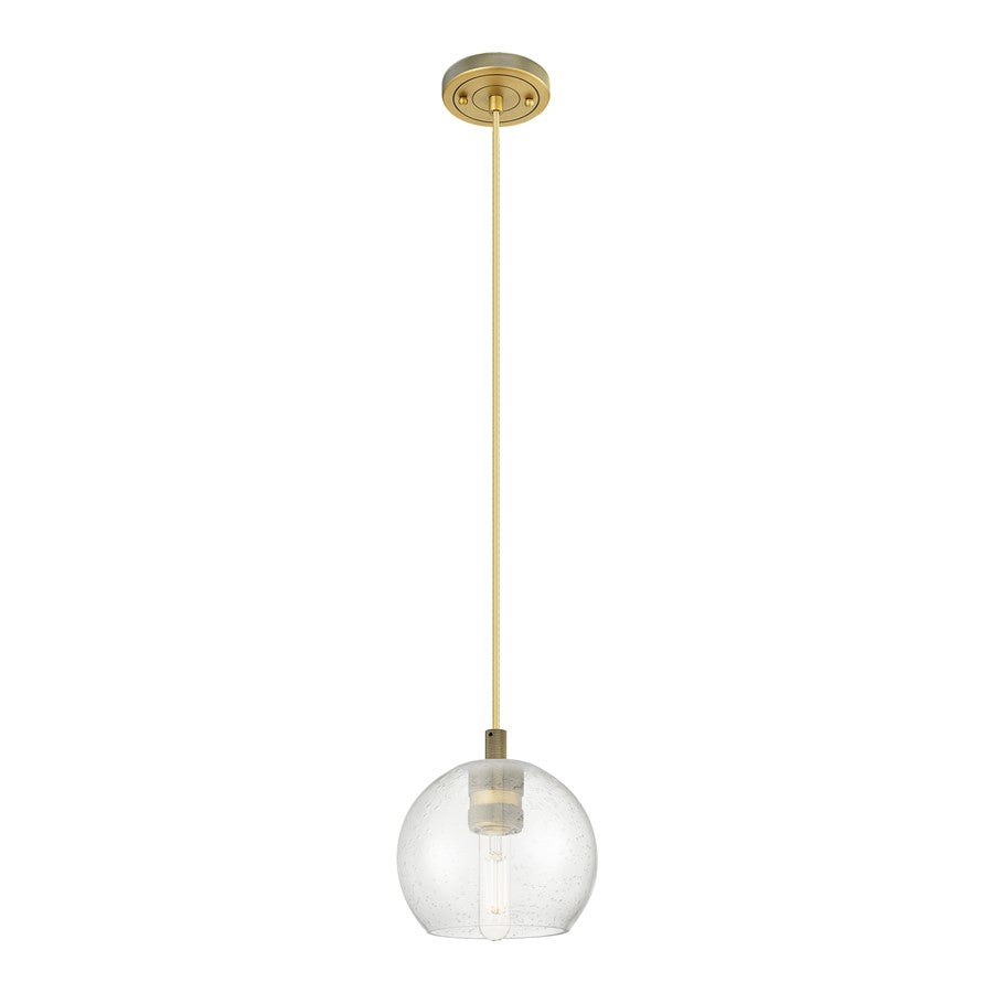 Innovations Crown Point 1Lt 6" Athens Cord Pendant, BB/Seed - 434-1P-BB-G124-6
