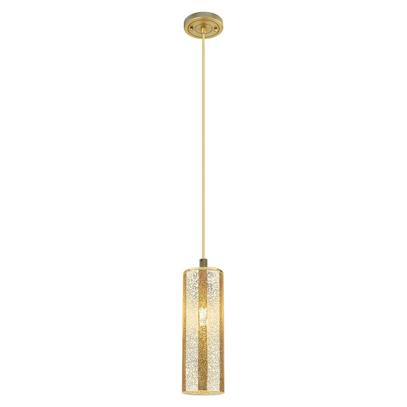 Innovations Crown Point 12" Cord Pendant, BB/Merc - 434-1P-BB-G434-12ME