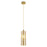 Innovations Crown Point 12" Cord Pendant, BB/Merc - 434-1P-BB-G434-12ME
