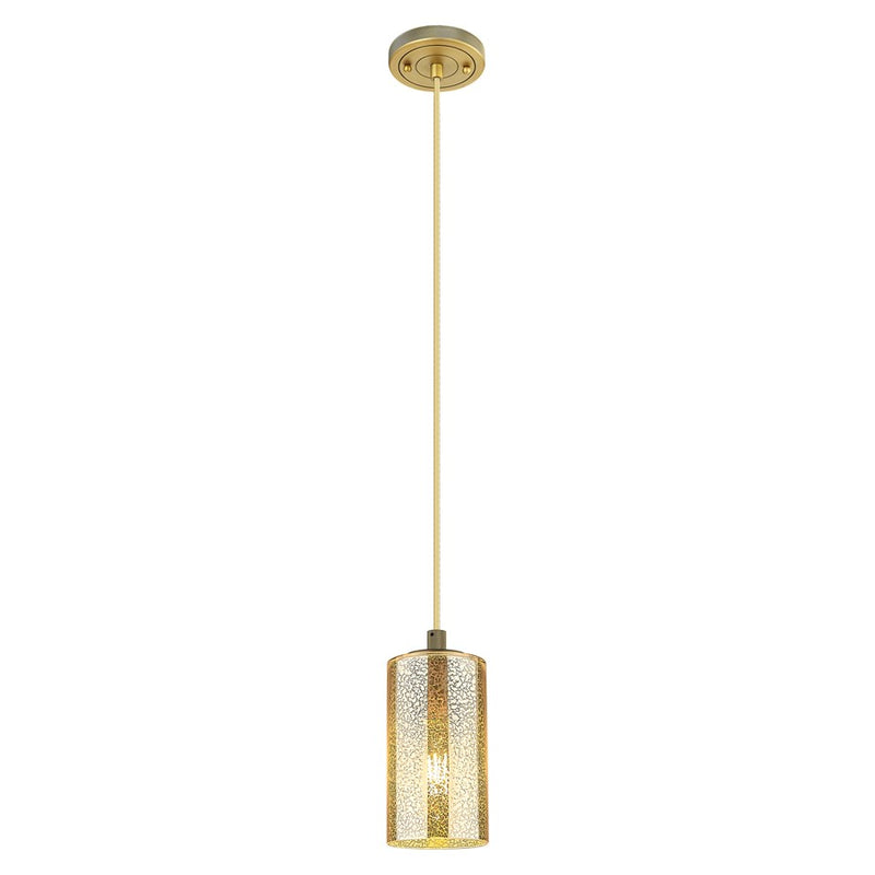 Innovations Crown Point 7" Cord Pendant, BB/Merc - 434-1P-BB-G434-7ME