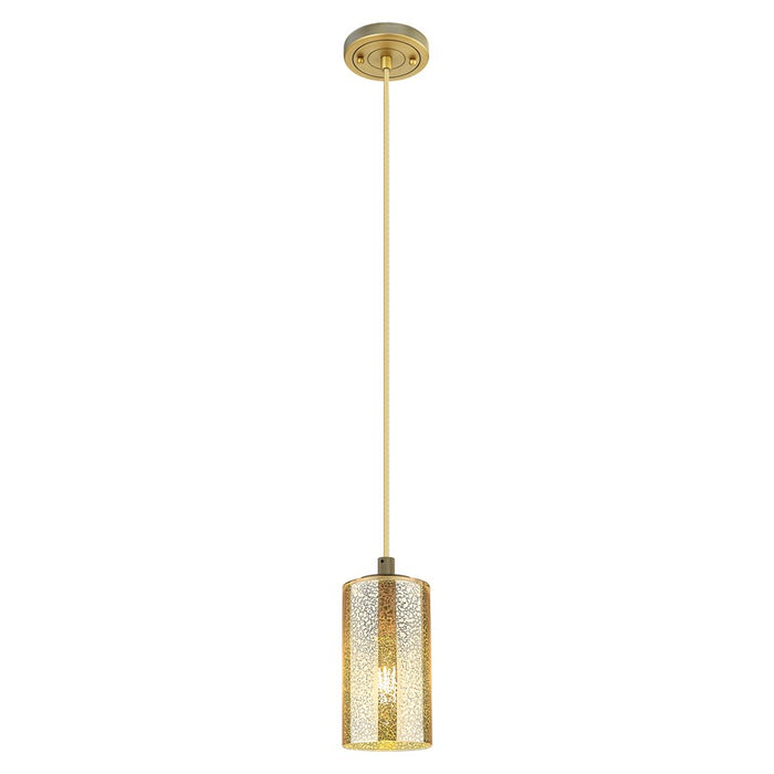 Innovations Crown Point 7" Cord Pendant, BB/Merc - 434-1P-BB-G434-7ME