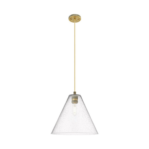 Innovations CP 1Lt 12" Berkshire Cord Pendant, BB/SD - 434-1P-BB-GBC-124