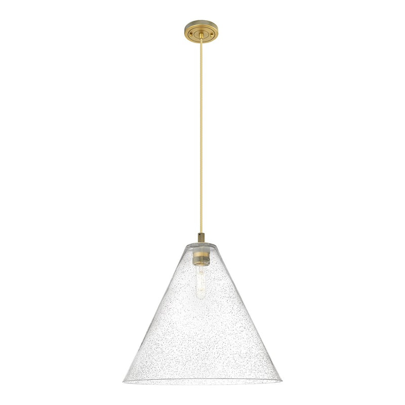 Innovations CP 1Lt 16" Berkshire Cord Pendant, BB/SD - 434-1P-BB-GBC-164
