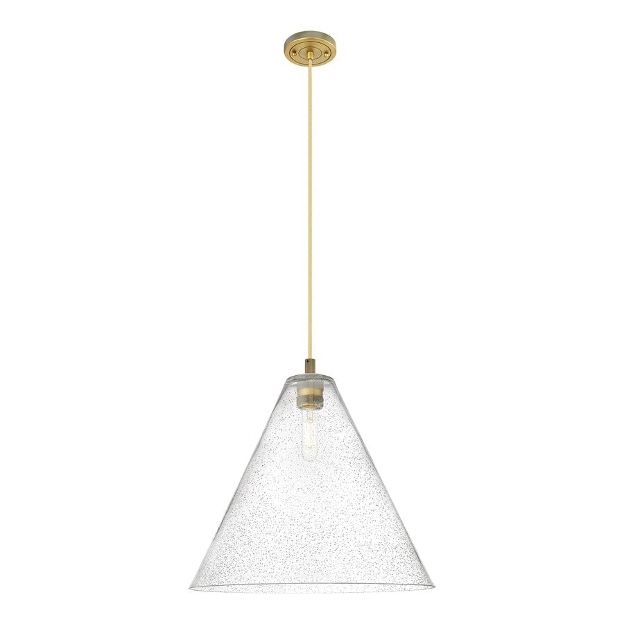Innovations CP 1Lt 16" Berkshire Cord Pendant, BB/SD - 434-1P-BB-GBC-164