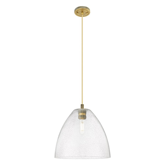 Innovations Crown Point 1Lt 12" Bristol Cord Pendant, BB/SD - 434-1P-BB-GBD-124