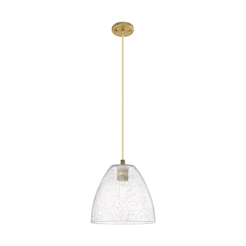 Innovations Crown Point 1Lt 9" Bristol Cord Pendant, BB/Seed - 434-1P-BB-GBD-94