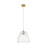Innovations Crown Point 1Lt 9" Bristol Cord Pendant, BB/Seed - 434-1P-BB-GBD-94