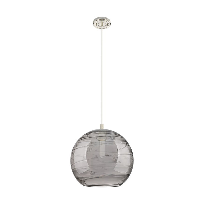 Innovations CP 1Lt 12" Athens DS Cord Pendant, PN/SDS - 434-1P-PN-G1213-12SM