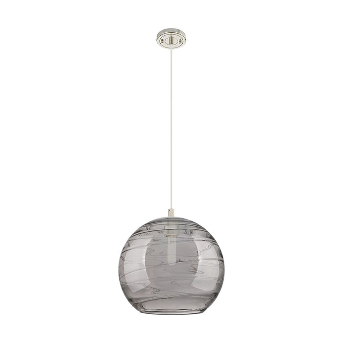 Innovations CP 1Lt 12" Athens DS Cord Pendant, PN/SDS - 434-1P-PN-G1213-12SM