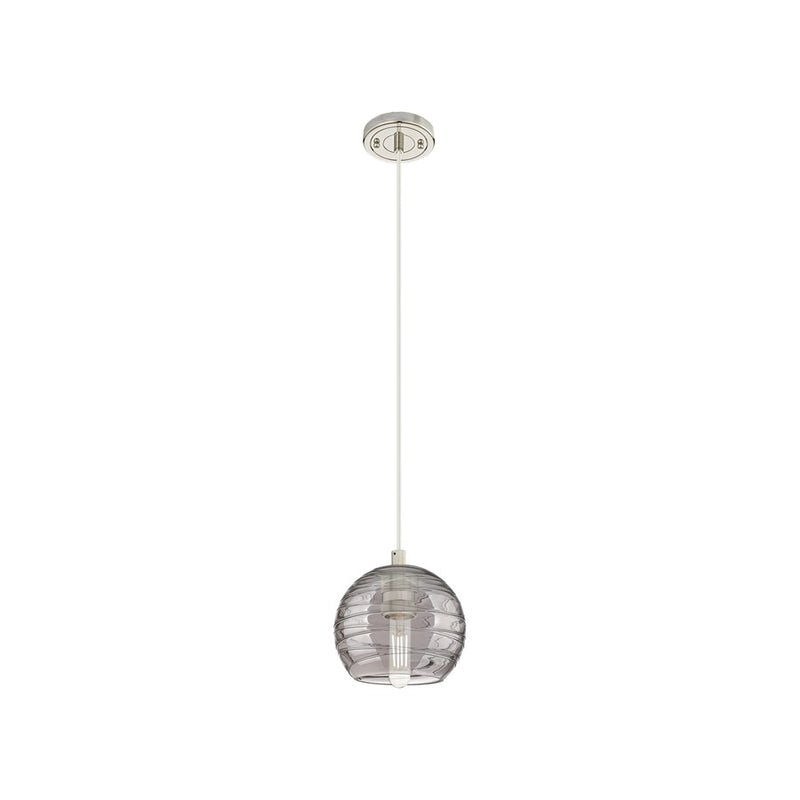 Innovations CP 1Lt 6" Athens DS Cord Pendant, PN/SDS - 434-1P-PN-G1213-6SM