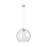 Innovations Crown Point 1Lt 12" Athens Cord Pendant, PN/Seed - 434-1P-PN-G124-12