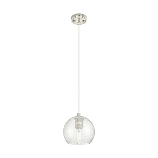 Innovations Crown Point 1Lt 6" Athens Cord Pendant, PN/Seed - 434-1P-PN-G124-6
