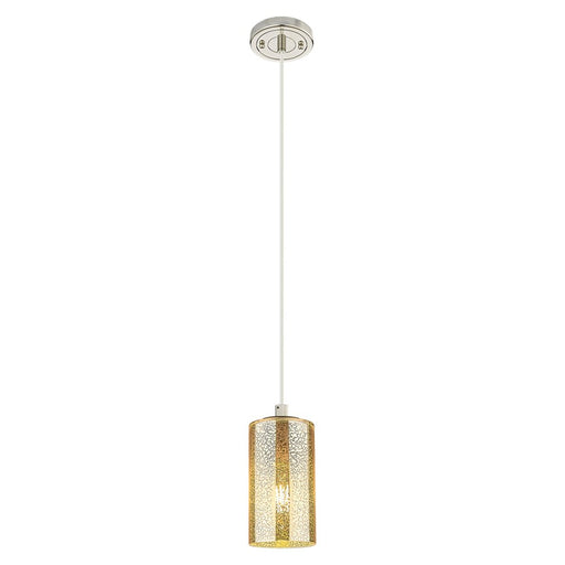 Innovations Crown Point 7" Cord Pendant, PN/Merc - 434-1P-PN-G434-7ME