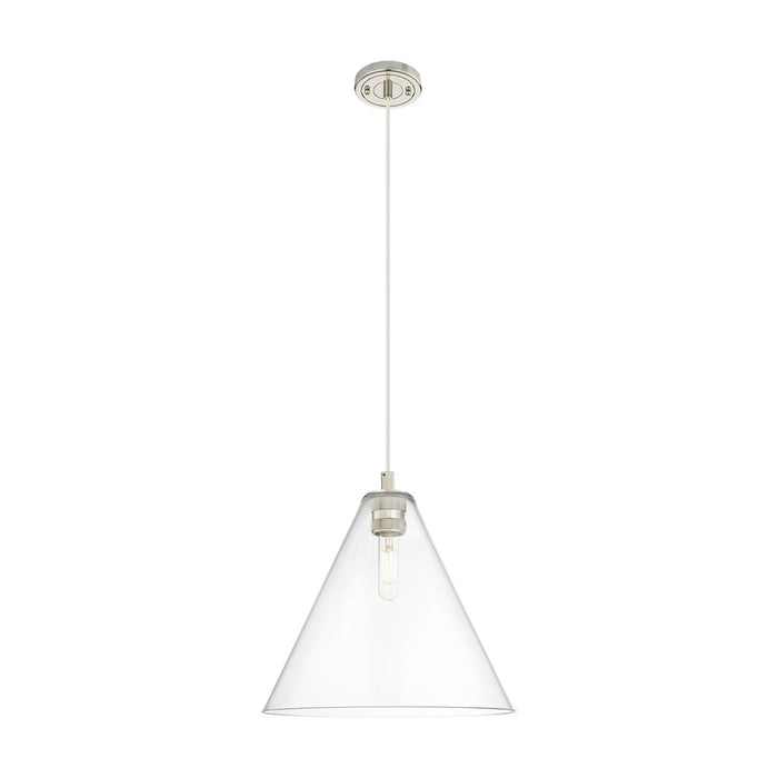 Innovations CP 1Lt 16" Berkshire Cord Pendant, PN/CL - 434-1P-PN-GBC-162