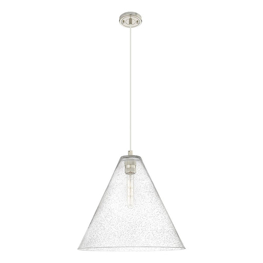 Innovations CP 1Lt 16" Berkshire Cord Pendant, PN/SD - 434-1P-PN-GBC-164