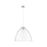 Innovations Crown Point 1Lt 16" Bristol Cord Pendant, PN/CL - 434-1P-PN-GBD-162